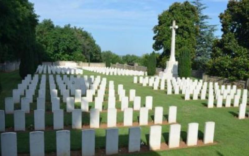 The British cemetery of Giavera